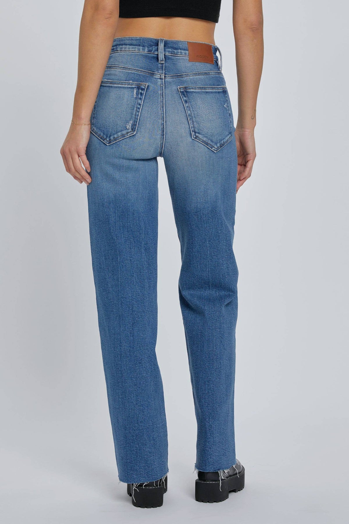 Clean Stretch Dad Jean