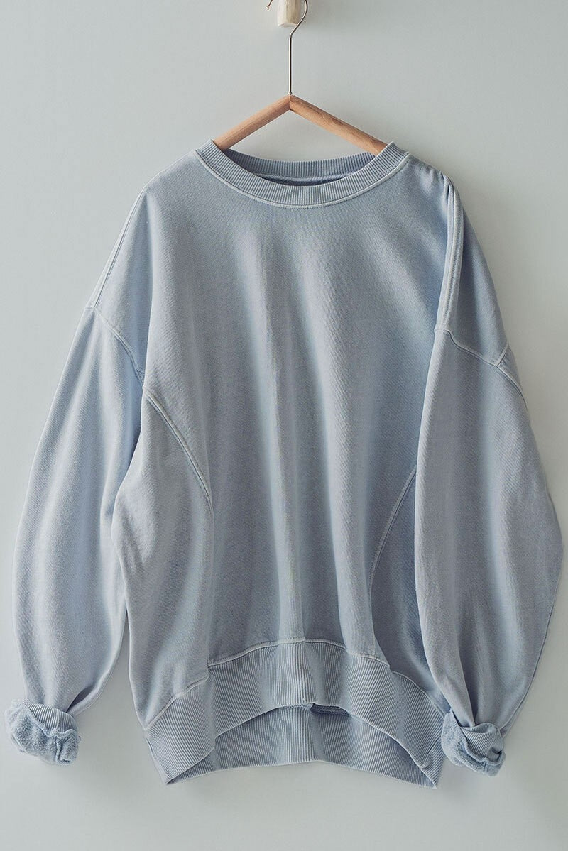 Organic Pigment Washed Sweatshirt