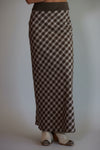 Junie Plaid Printed Skirt
