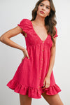Maggie Gingham Mini Dress