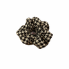 Houndstooth Jumbo Scrunchie