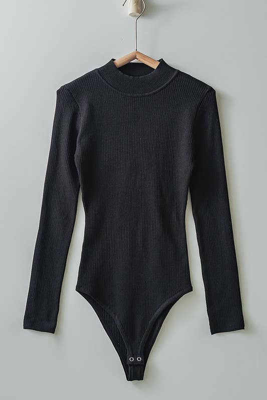 Ribbed Knit Bodysuit