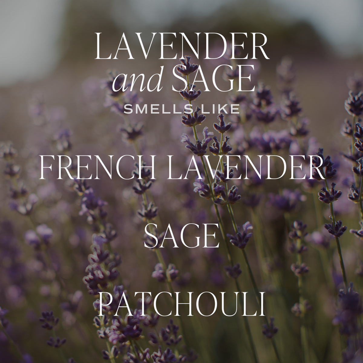 Lavender and Sage Candle