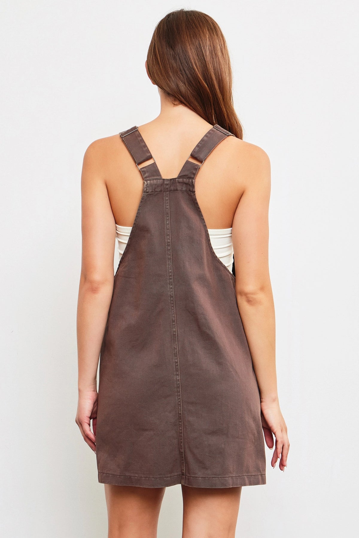 Denim Overall Dress