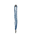 Blue Gingham Lanyard