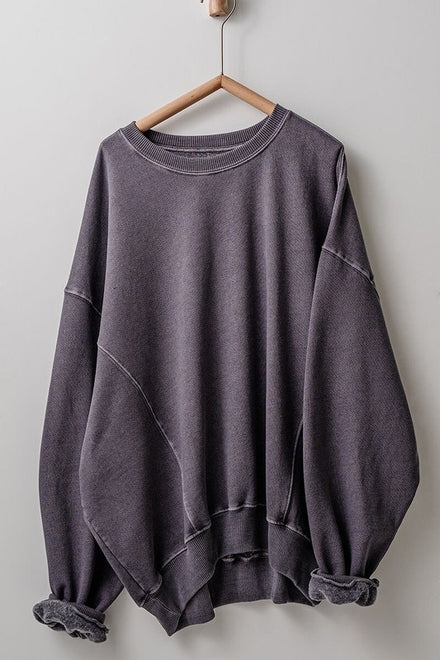 Lazy Days Washed Sweatshirt