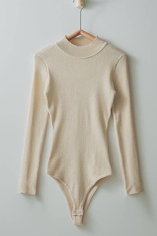 Ribbed Knit Bodysuit