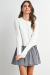 Terry Knit Cardigan