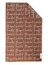 Thankful Double-Sided Hand Towel
