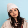 Ribbed Knit Cuffed Beanie