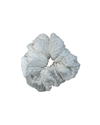 Pure White Jumbo Scrunchie
