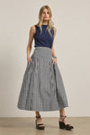 Starla Gingham Midi Skirt