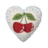 Cherry Heart Hook Pillow