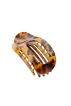 Leopard Flat Hair Claw