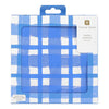 Blue & White Check Napkins