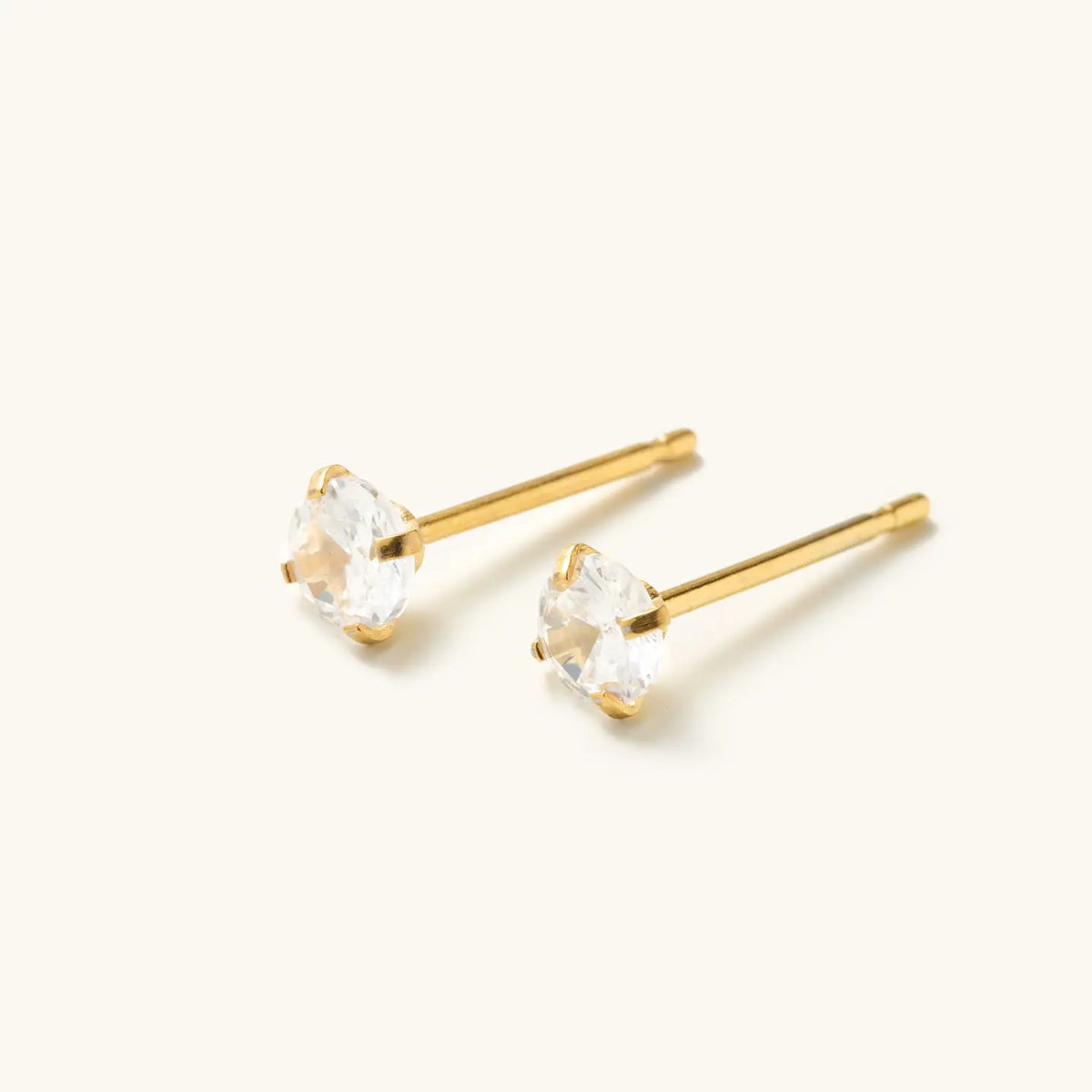 Crystal Gem Micro Stud Earrings