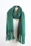 Knit Scarf with Tassels