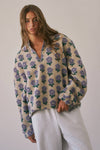 Ophelia Floral Quarter Zip