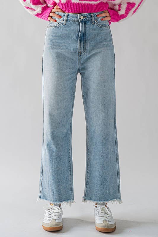 Light Wash Denim Jeans