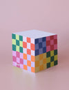 Sticky Note Cube Rainbow