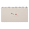 To Do Simple Undated Weekly Planner
