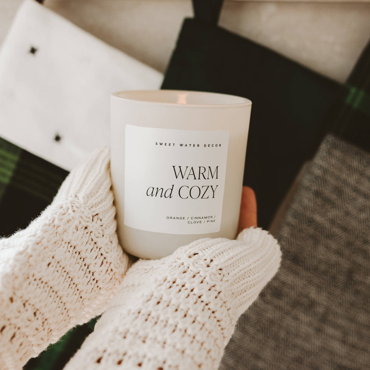 Warm and Cozy Soy Candle