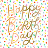Happy Birth Day Cocktail Napkins