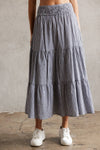Jamie Gingham Midi Skirt