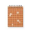 Grid Flower Mini Jotter