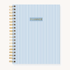 Blue Stripes Undated Planner