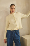 Willow Ruffle Cardigan