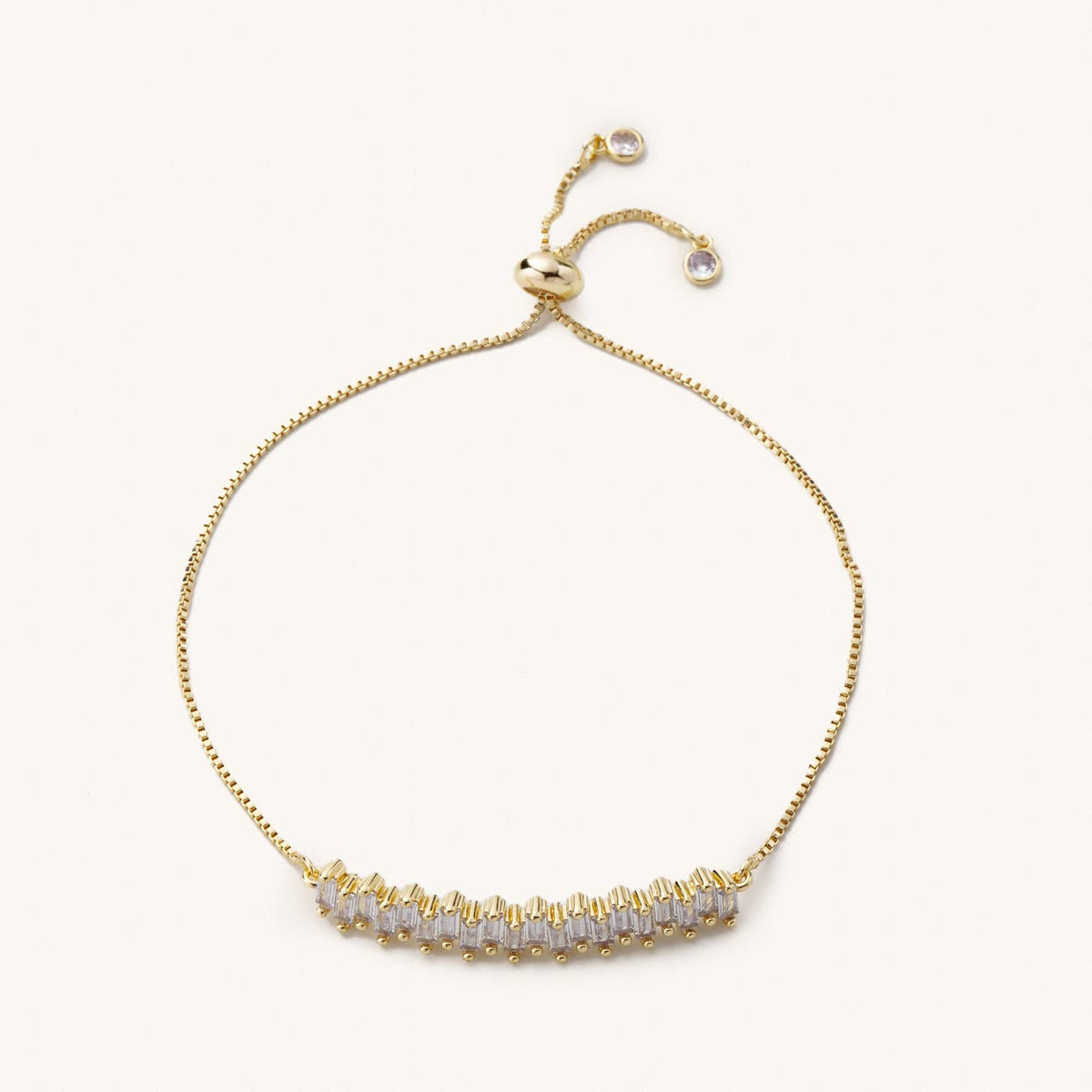 Liv Golden Slider Bracelet