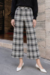 Brooke Plaid Wide Leg Pants