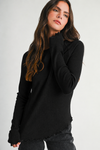 Monica Thermal Knit Long Sleeve Top