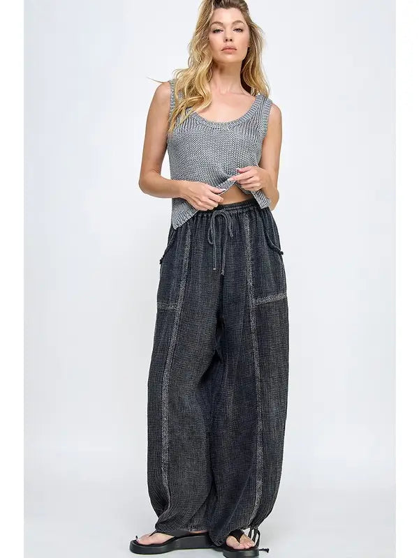 Mila Gauze Jogger Pants