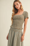 Laura Smocked Blouse
