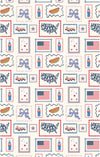 Xoxo, USA Double-Sided Hand Towel