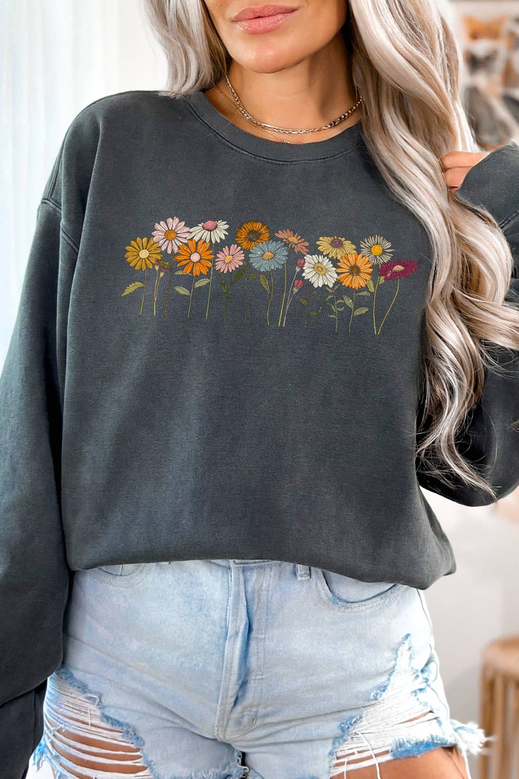 Flower Field Sweatshirt