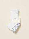 Embroidery Star Grip Sock