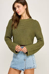 Antonia Waffle Sweater