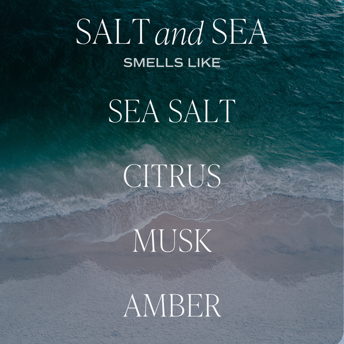 Salt and Sea Candle