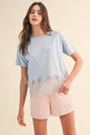 Jolie Lace Hem Top