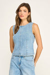 Charlie Denim Top