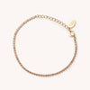 Mocha Micro Tennis Bracelet