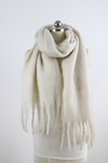 Knit Scarf with Tassels