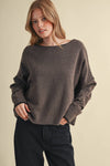 Mabel Rolled Edge Sweater