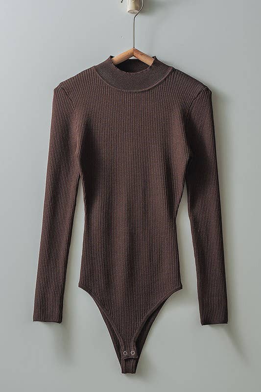 Ribbed Knit Bodysuit