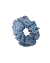 Blue Dot Jumbo Scrunchie