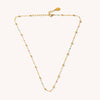 Phoebe Colorful Gold Ball Necklace