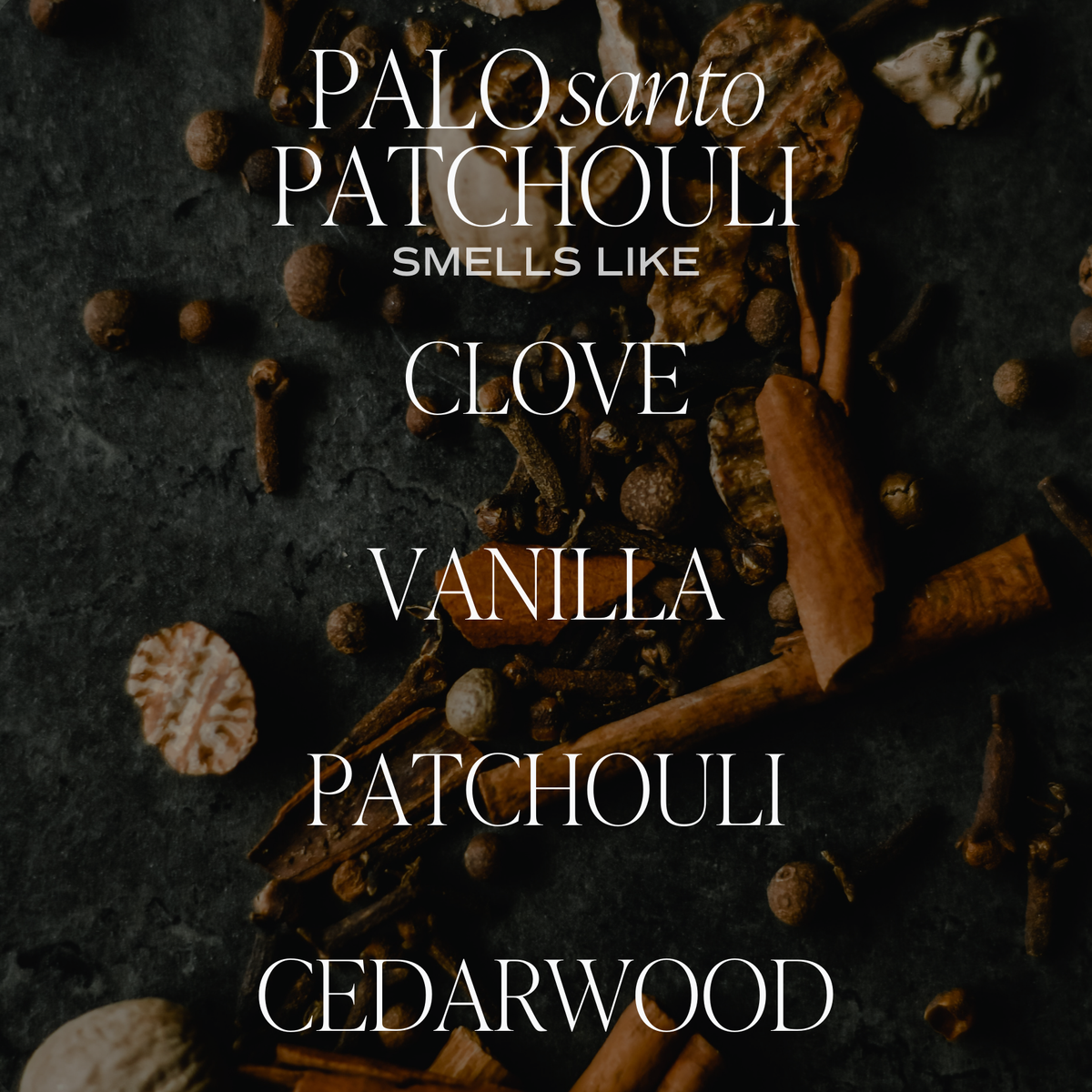 Palo Santo Patchouli Soy Candle